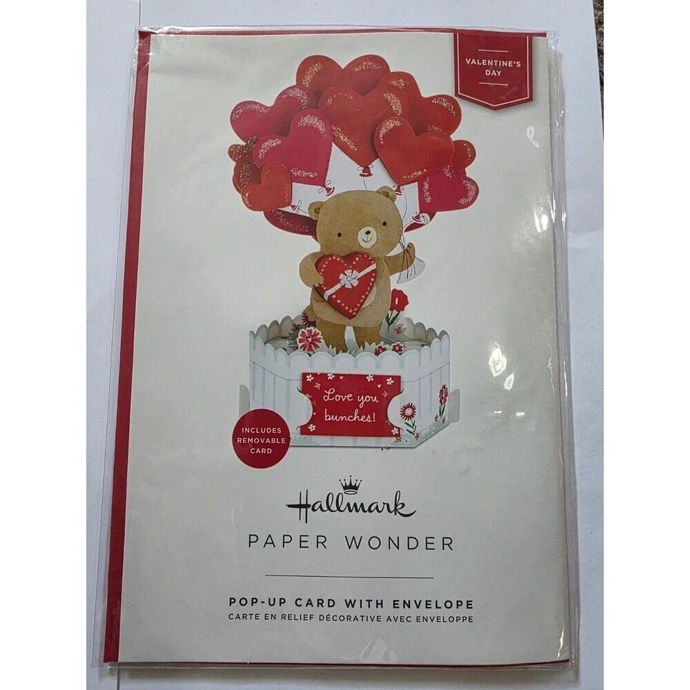 Hallmark Paper Wonder Pop Up Card Valentine's Lot